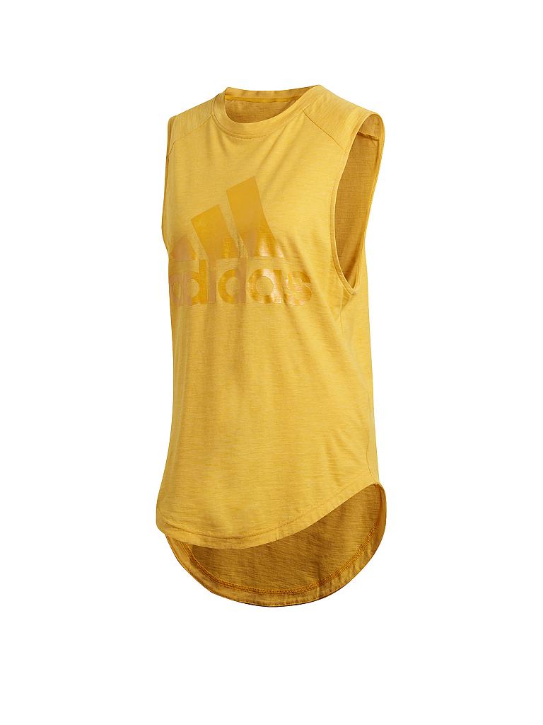ADIDAS Damen Tanktop ID Winners Muscle Shirt braun | M ADIDAS Damen Tanktop ID Winners Muscle Shirt braun | XS